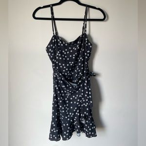 Princess Polly black floral mini dress 🖤 Size S